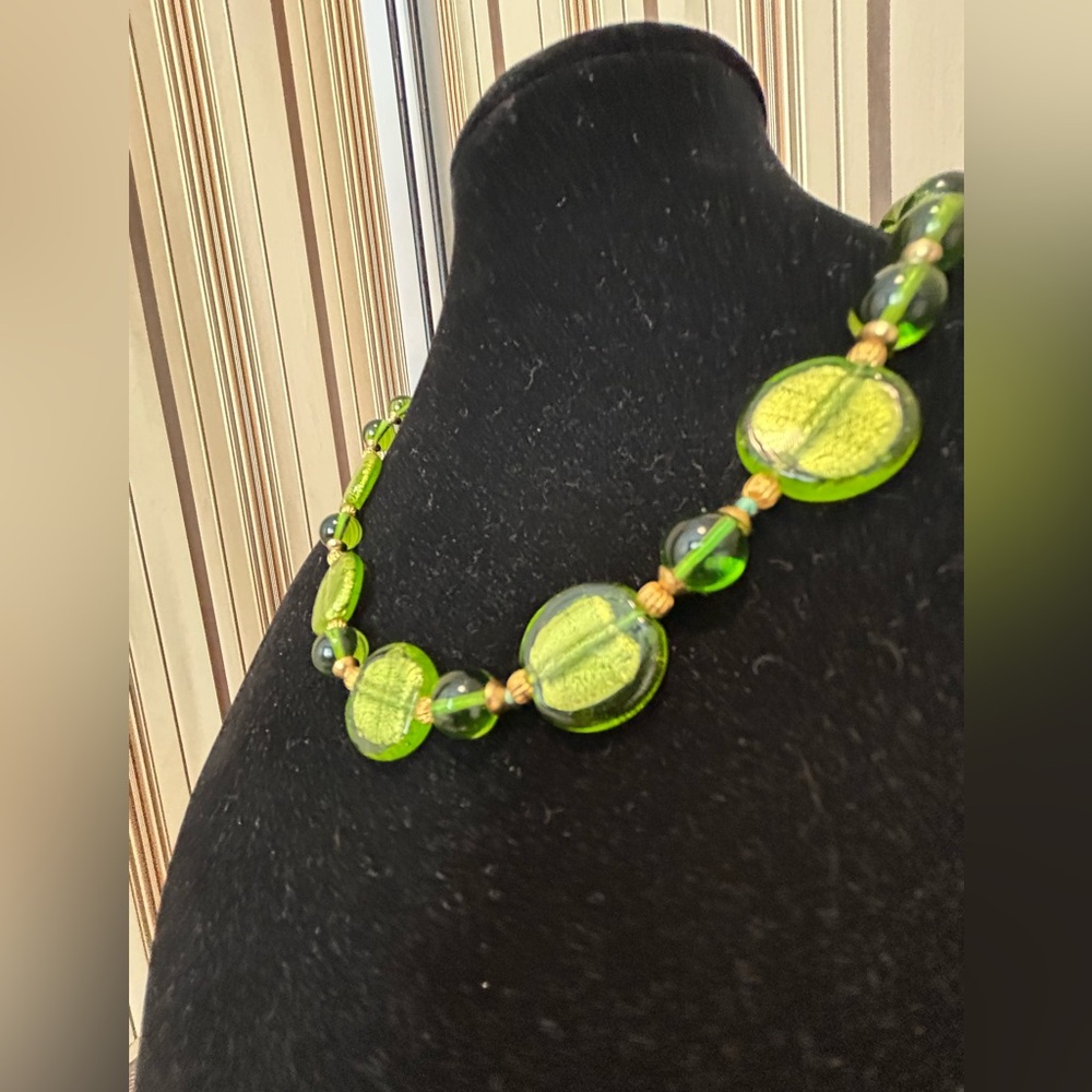 Venetian glass necklace